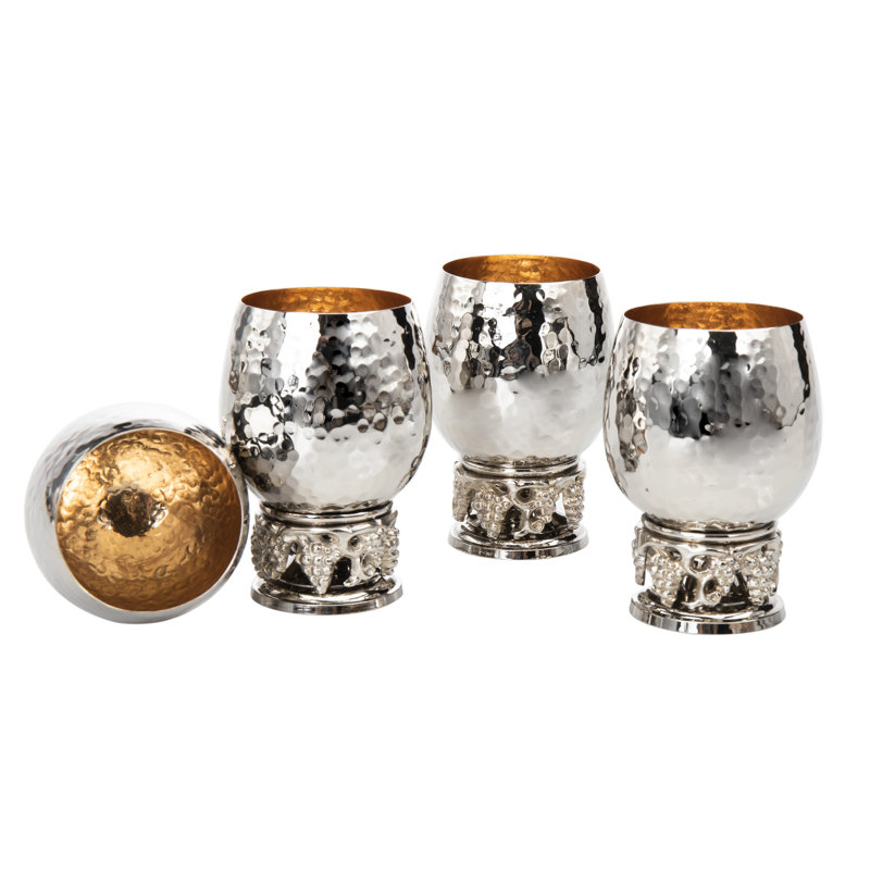 Grape Hammered Shot Cups