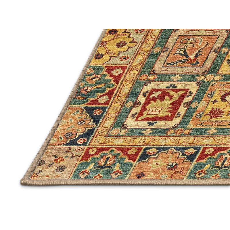 Oriental Indoor Rug, Rectangle 5' x 7'