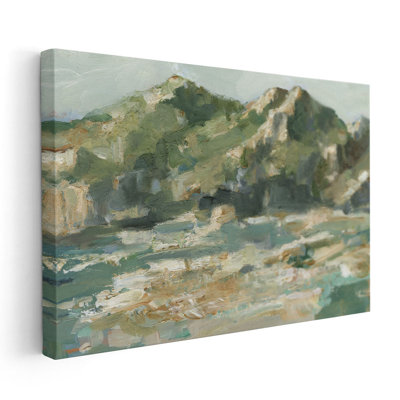 «Rocky Cliff Mountain Light II», reproduction d'art sur toile