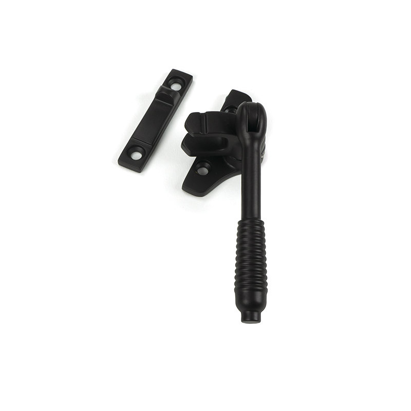 Reeded Night-Vent Locking Fastener (Steel Window), Aged Bronze