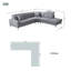 Canapé modulaire 3 pièces Alsace-550041688