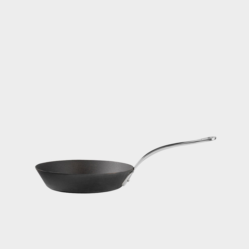 Samuel Groves Seasoned Carbon Steel Frying Pan, 20 cm