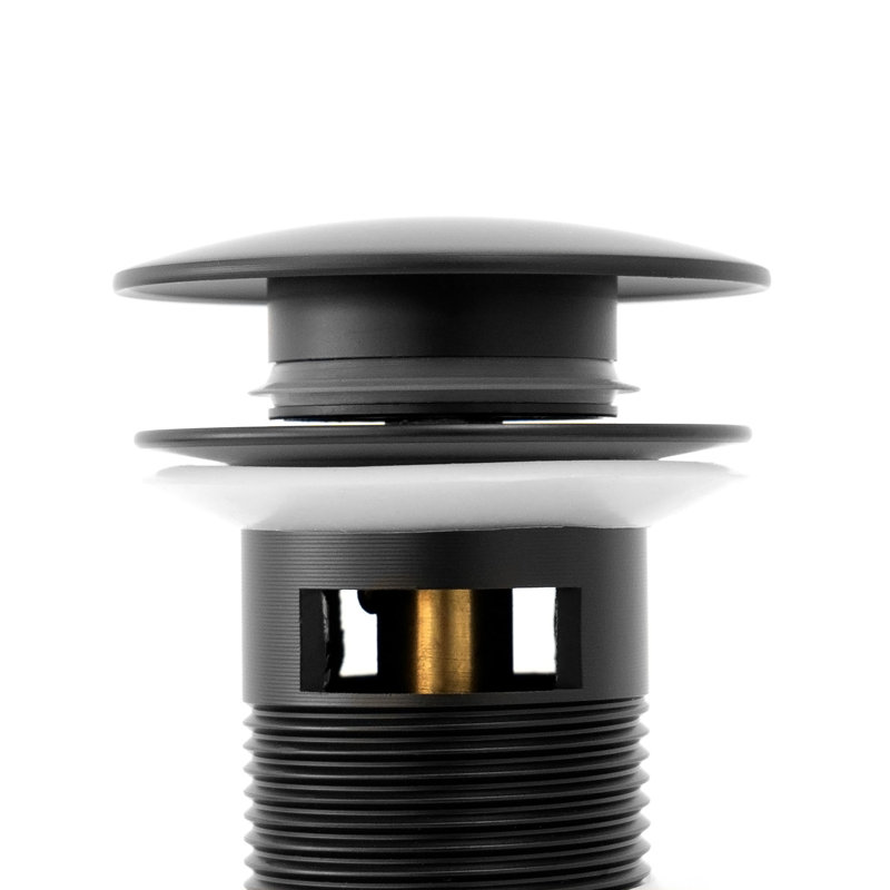 2.62'' W Pop-Up Yes, Matte Black