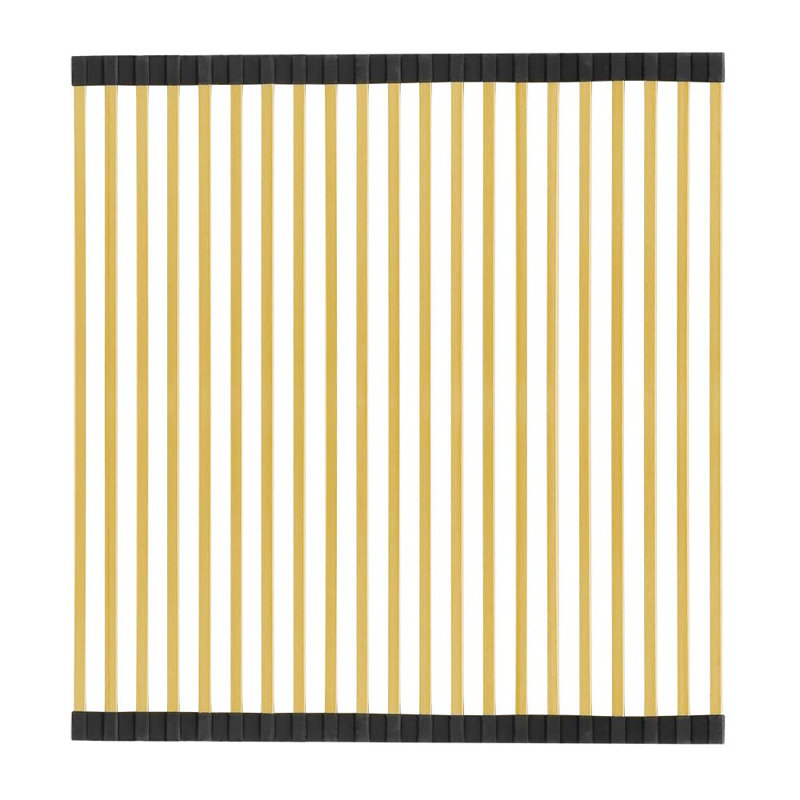 Whitehaus Collection Over-the-sink Rolling Mat/ Sink Grid, Brass