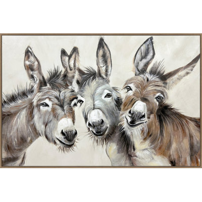 Three Amigos Canvas Wall Art