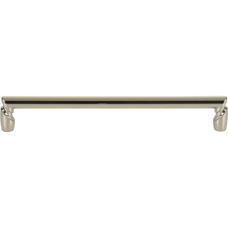 Florham Bar Pull, Polished Nickel, 7 9/16" Center to Center