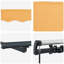 VidaXL Polyester Cover Retractable Patio Awning-129231783-129231784-129231785