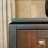 Transitional 2-Drawer Acacia Walnut Solid Wood Nightstand