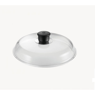 Glass Lid with Plastic Knob