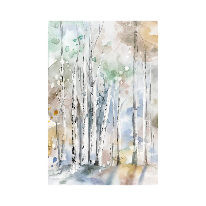 Speckles Of Light by Eva Watts - Wrapped Canvas Painting, 20.32 cm H x 30.48 cm W
