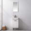 Ensemble de meuble-lavabo simple 16,5 po Jarrettsville-714179250