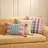 Housse et insert de coussin rectangulaire 100% coton Desert Sky