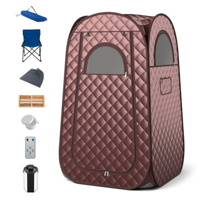 Luch 1 - Person Portable Traditional Steam Sauna with Remote Control