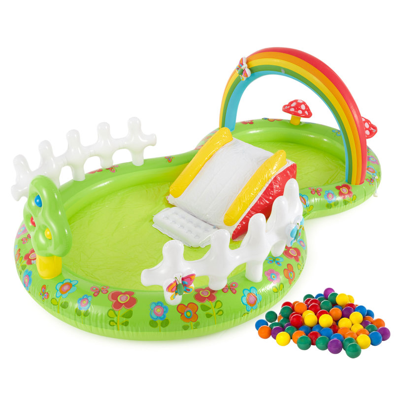 Piscine gonflable en plastique 3,41 pi x 9,5 pi x 6 pi Intex