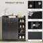 12 Pair Shoe Storage Cabinet