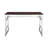 Martha Office Workspace Desk With Durable MDF Top And Chrome Frame, Perfect For Modern Productivity And Elegance