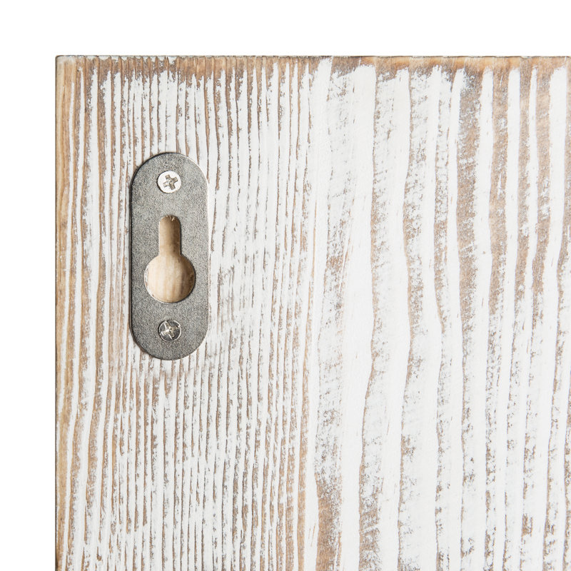 Wood 2 Wall Towel Rack