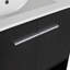 Bathroom Vanity, 2 Doors, Freestanding Bathroom Cabinet Vanity, Plywood (Excluding Sink)-115688505