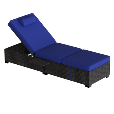 198cm Long Sun Lounger
