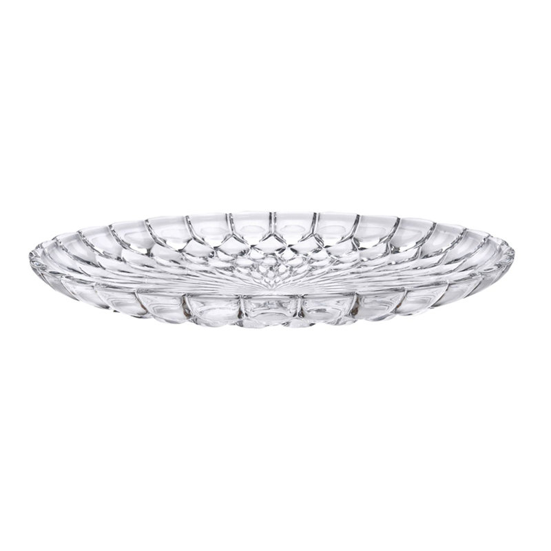 Jelly Acrylic Dinner Plate, Crystal