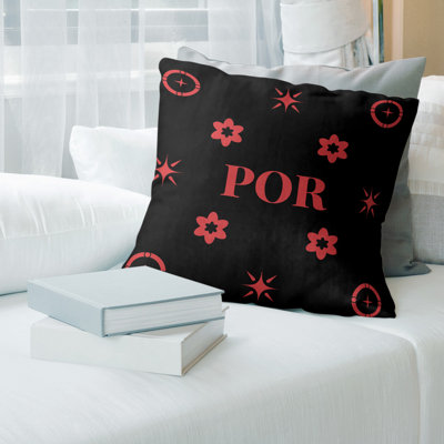 Coussin en coton Portland
