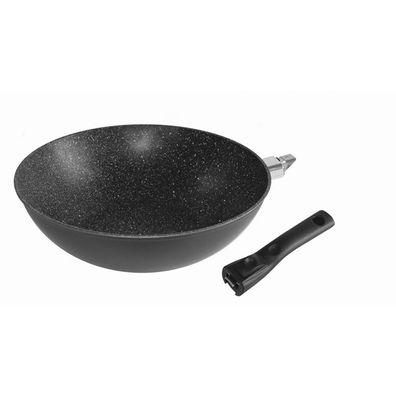 Stoneline Non-Stick Aluminum Wok Set with Lid
