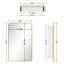 Armoire à pharmacie avec miroir réglable Anaahat-158214518-158214515