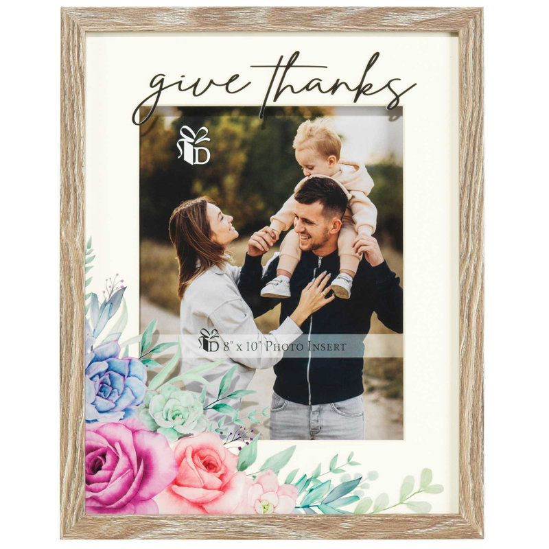 Brown Picture Frame with Mat