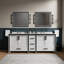 Meuble-lavabo double (armoire seulement)