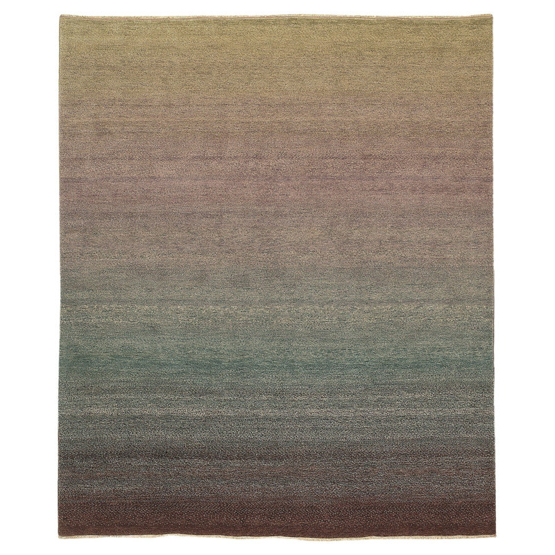 Twilight Hand Woven Wool Ombre Area Rug, Rectangle 12' x 16'