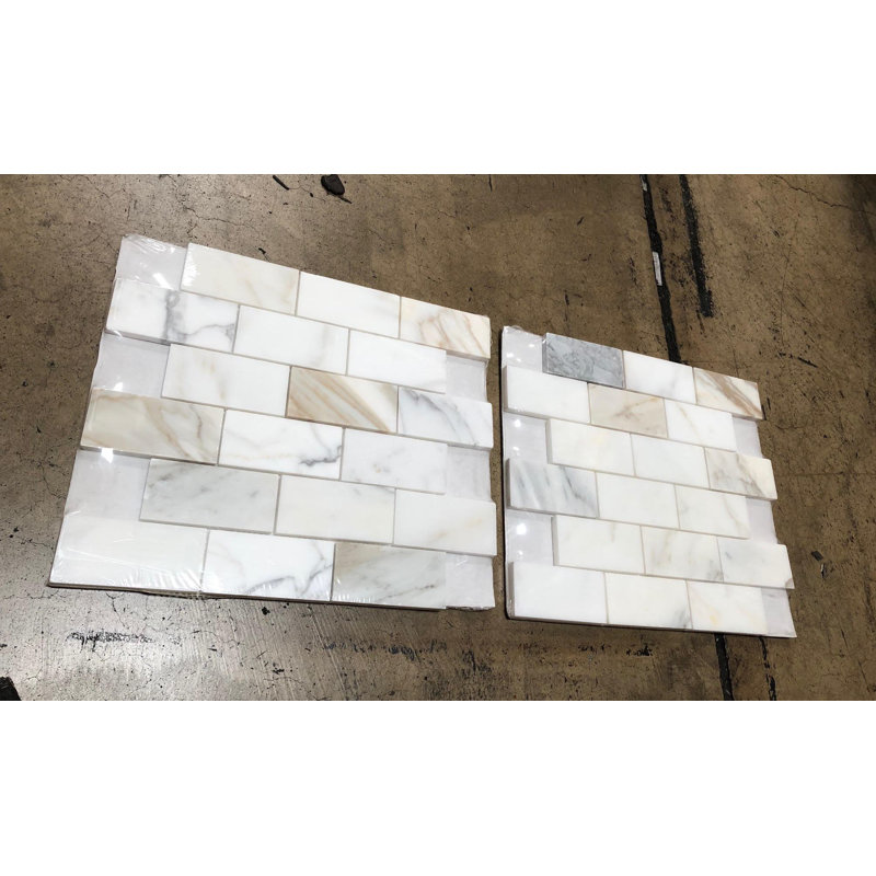 Marble Brick Joint Mosaic Wall & Floor Tile
