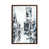 Toile classique avec cadre brun