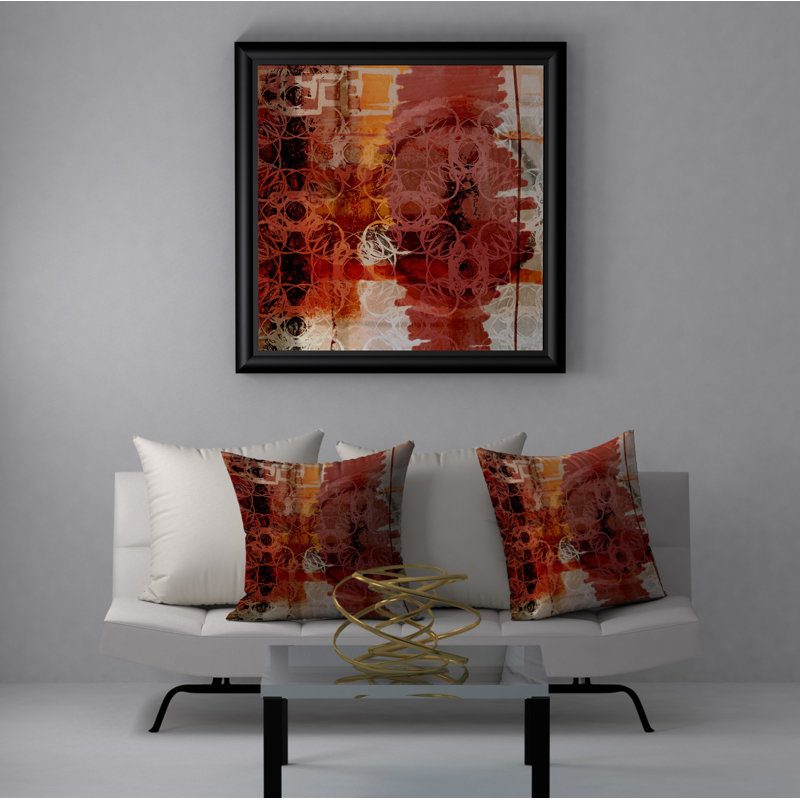 Housse et insert de coussin carré Plaisir éblouissant, 20 po X 20 po