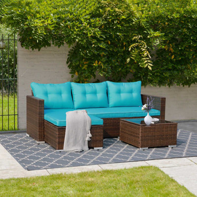 Cromford 3 - Person Patio Conversation Sets with Cushions