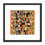 Serigrafi 1980 Abstract by Halvdan Ljosne - Single Picture Frame Painting