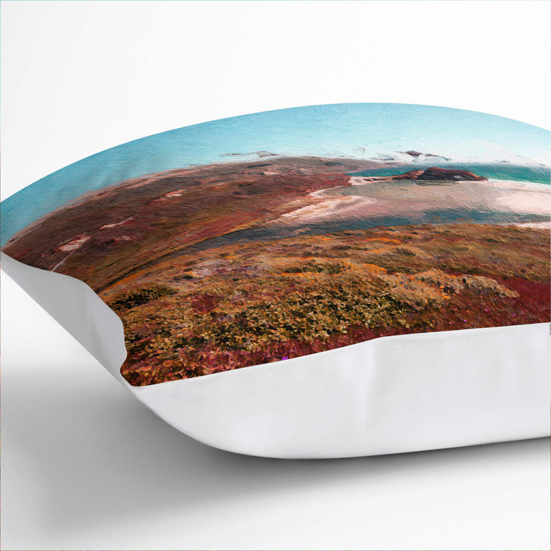 Square Cushion, 40cm H x 40cm W x 15cm D, White