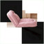 Canapé-lit réglable réglable à trois volets convertible, fauteuil-lit pliant multifonctionnel pour petits espaces | Rose | Rectangle-125907186-125907185