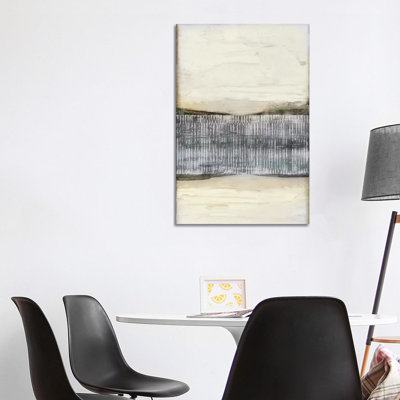 Divided Horizon I by Jennifer Goldberger - Wrapped Canvas Painting