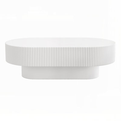 Elegant Oval Coffee Table