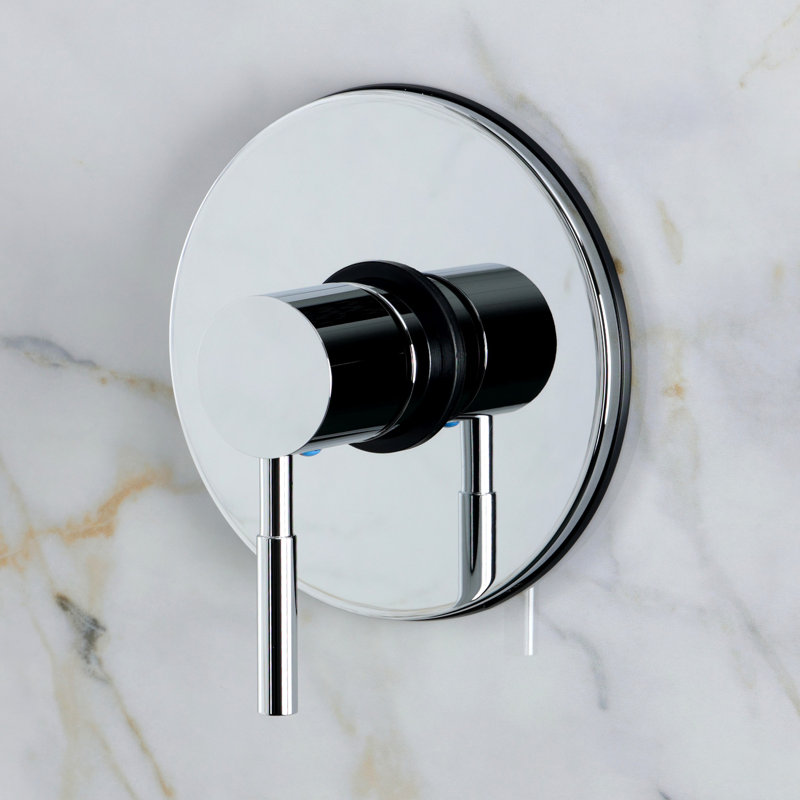 Kingston Brass Concord Single-Handle Pressure Balanced Shower Faucet, Polished Chrome
