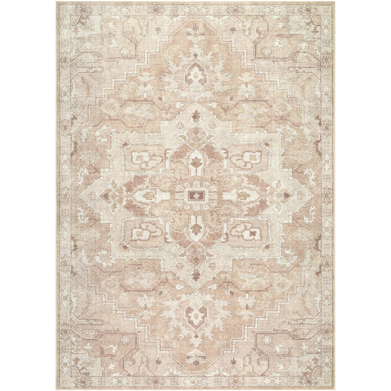 Tapis tissé à la machine Becki Owens x Livabliss Elle, Rectangle 6 pi 7 po x 9 pi