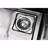 304 Stainless Steel Sink - Single Bowl Kitchen Vegetable Washing Basin With Noise Reduction Gray Nano Slot For