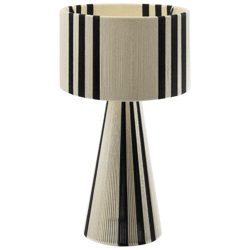 Lampe de table Gia, Noir, noir, noir, noir