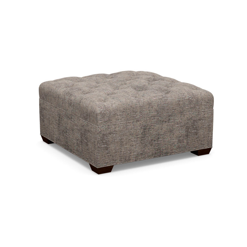 Square Ottoman, Walnut, 9637-86