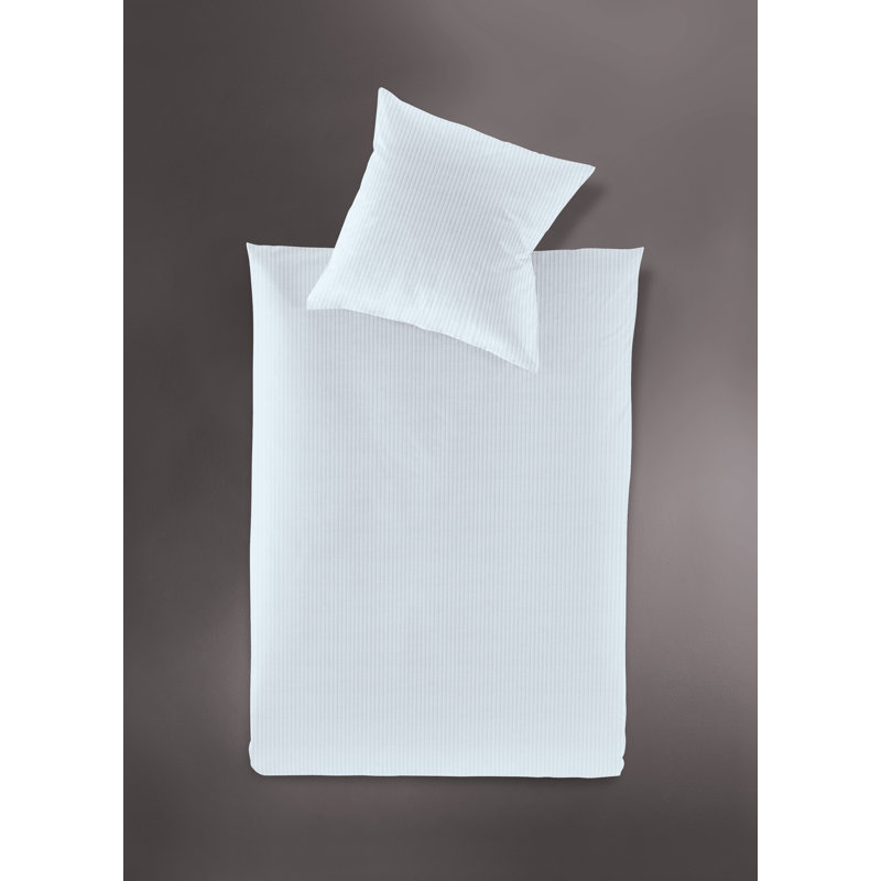 Lumen 2 Piece Duvet Cover Set, 155 x 200cm - 1 Pillowcase (80 x 80 cm), Light blue
