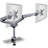 Mount-It Expandable 2 Monitor Computer Desk Mount Spring Arm Quick Release Fits 13" to 27" Screens