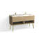 Modo 60" W Freestanding Double Bathroom Vanity with Dawson Leg-824200131-824200132-856488671