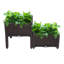 Lit de jardin surélevé en plastique 1 pi x 1 pi Benda-166117954