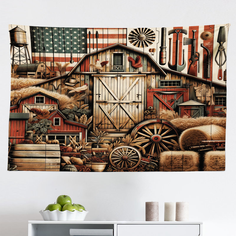 Microfiber Tapestry, 23" H x 28" W
