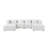 modular sofa  BEIGE  chenille fabric,  simple and grand, the seat and back is very soft. this is also a